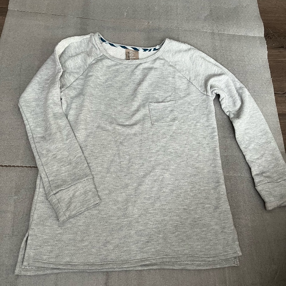 [XS]Dolan Anthropologie Heather Gray Long Sleeve Top Sweatshirt